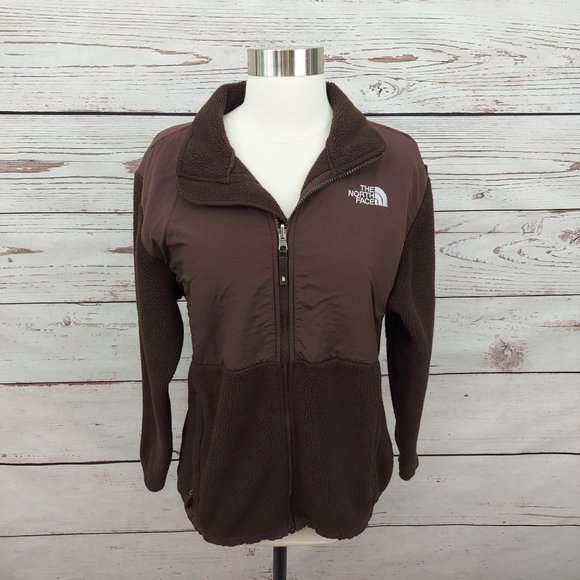 The North Face Other - The North Face Denali Zip Up Jacket Brown Girls XL